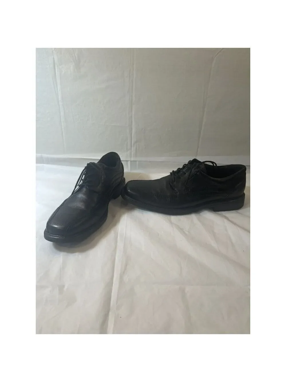 CLARKS QUID FELPS 66156 Oxford, Men's Size 7.5  Black  MSRP $90
